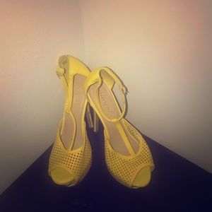 Yellow heels